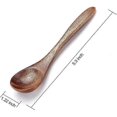 thumbnail image 5 of Small Wooden Spoons 6Pcs Wooden Teaspoon for Cooking Small Condiments Spoon Mini Wooden Honey Spoon for Daily Use, 5 of 5
