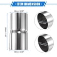 thumbnail image 6 of Exhaust Pipe Adapter Connector Reducer 2.5" ID - 2.5" OD Universal for Car Truck Pickup Stainless Steel, 6 of 6