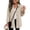 5# Khaki, variant on Womens Waffle Knit Shacket Button Down Long Sleeve Tops with Pocket Collared Shirts for Women,Business Casual,Lightweight Breathable Soft Waffle Fabric,Trendy Layer for Early Autumn,Loose Fit