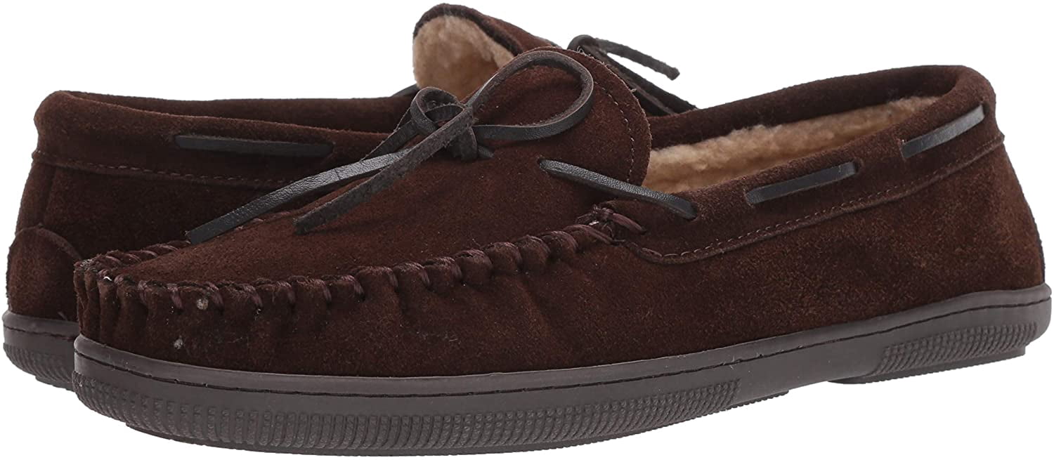 Florsheim Cozzy Moc Toe Tie Slipper Loafers Leather New Florsheim Mens Cozzy Moc Toe Tie Slip on Slipper - Walmart.com main image 2