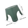 thumbnail image 2 of WEUVEB Banco Pequeño Antideslizante Y Resistente Para Con Acabado Verde Oscuro, 2 of 6