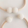 thumbnail image 2 of Youkk 2pcs Polyester Soft Texture Tieback For Hotel Classic Style Easy Operation Stable Fixation Extra white, 2 of 6