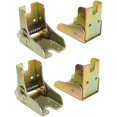 thumbnail image 1 of Bisagra plegable de 90 grados Bisagras de soporte ocultas Bisagra de mesa Accesorios para muebles Fácil de instalar Extensión de muebles con bloqueo para cama, mesa, c, 1 of 5