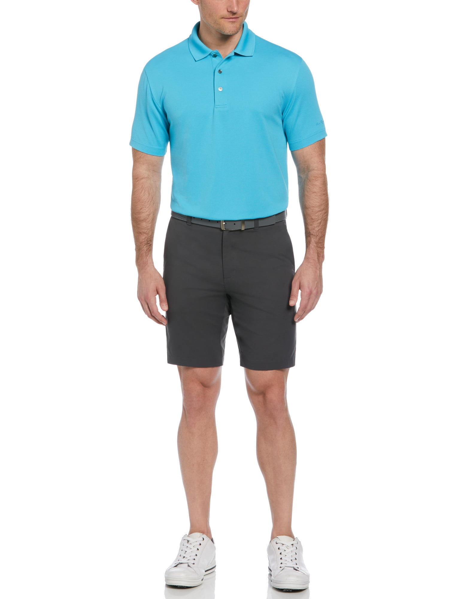 Ben Hogan Men's & Big Men's Performance Solid Polo Shirt with Short Sleeves, Sizes S-5XL