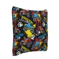 thumbnail image 2 of Bingfone Monster Car Linen Throw Pillow Covers Cushion Case Pocket Button Vintage Farmhouse Pillowcase-16"x16", 2 of 9