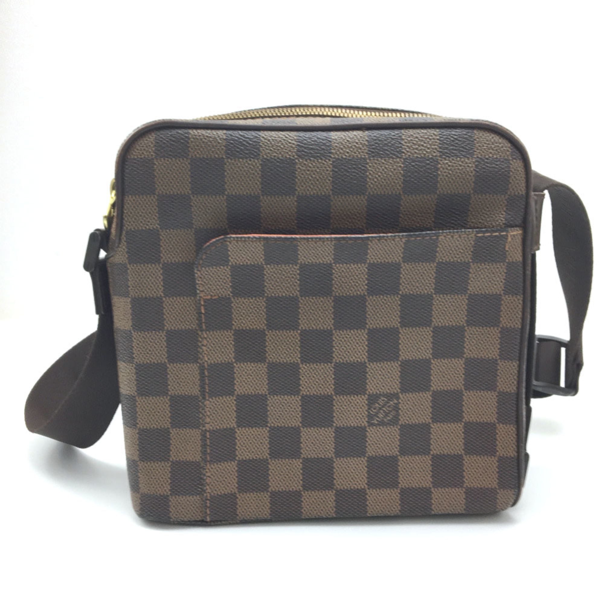 Authenticated Used Louis Vuitton Shoulder Bag Damier Olaf PM N41442 ...