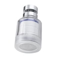 thumbnail image 2 of Grifo de filtro de agua para fregadero, filtro de grifo, filtros giratorios de 360  degree, purificador, filtración de grifo de cocina para el hogar, baño, Macarena Sistema de filtración de grifo, 2 of 8