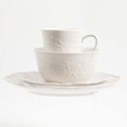 thumbnail image 4 of Gibson Élite 16 Pièces Réactif Glaçure Vaisselle Set Assiettes, Bols et Tasses, Blanc, 4 of 8