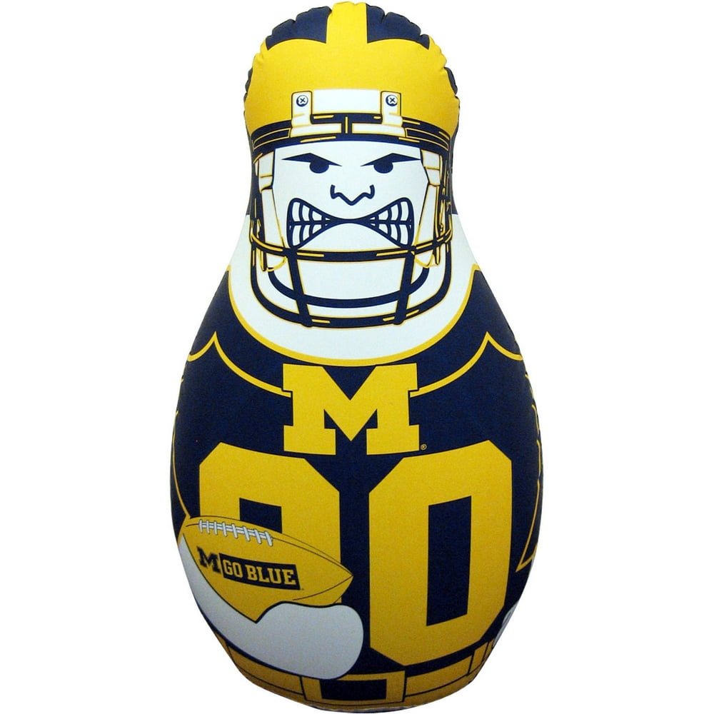 NCAA Michigan Wolverines Bop Bag