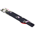 thumbnail image 5 of 2X Charming Elegant Modern Woman Handmade Bamboo Silk 8.27 Inch(21cm) Folding Pocket Purse Hand Fan,2 x Folding fan,black, 5 of 7