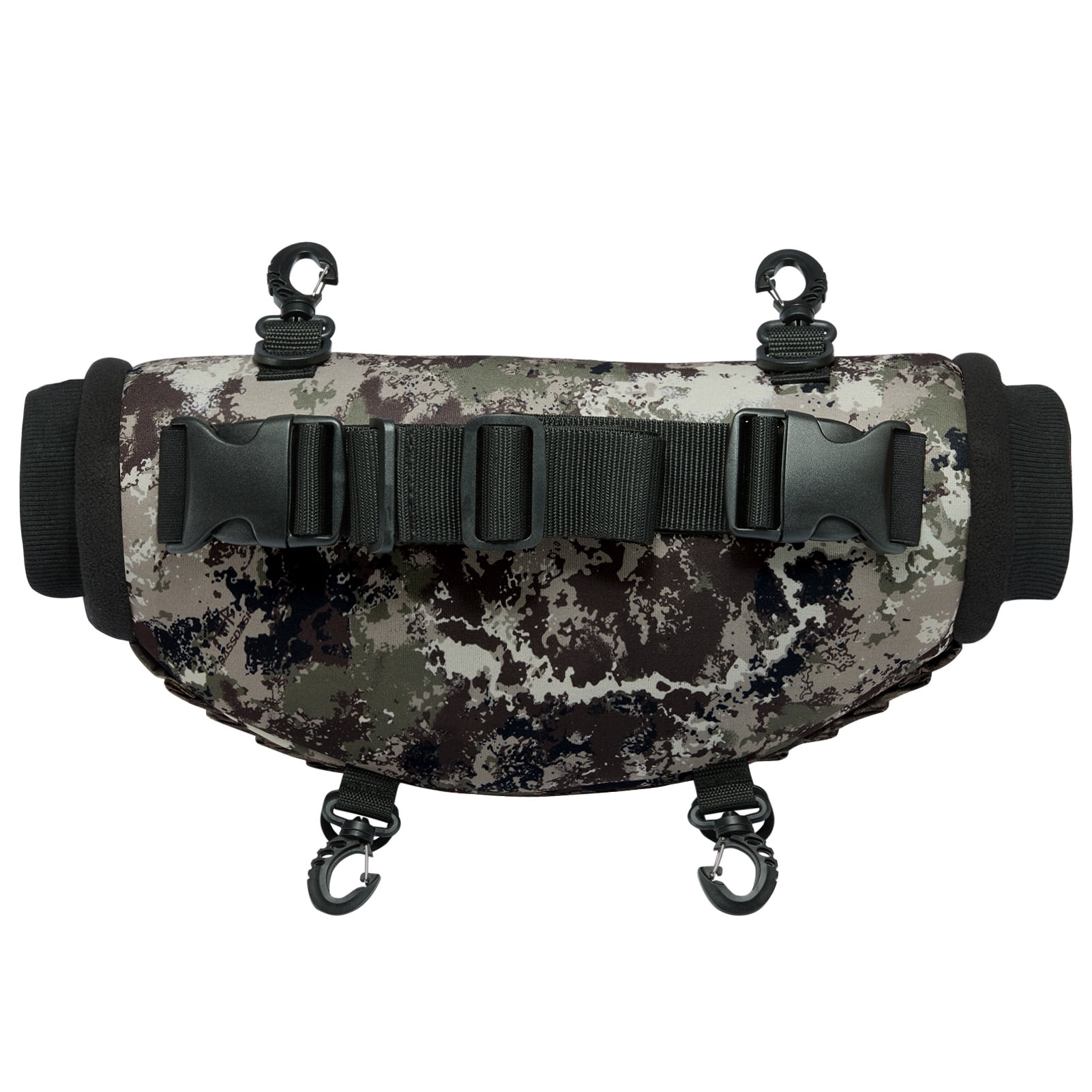 Bassdash Camo Hunting Muff Insulated Fleece Lined Hand Warmer Outdoor Windproof Water Resistant