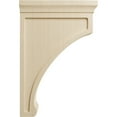 thumbnail image 3 of Ekena Millwork 2 1/2"W x 8"D x 12"H Extra Large Gomez Wood Bracket, Rubberwood (2-Pack), 3 of 5