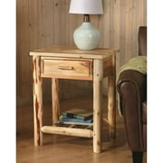 CASTLECREEK Log End Table