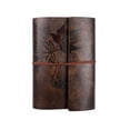 thumbnail image 1 of Loose-leaf Refillable Notebook Lightweight Portable Notebook for Travelers Writers  Red A6, 1 of 7