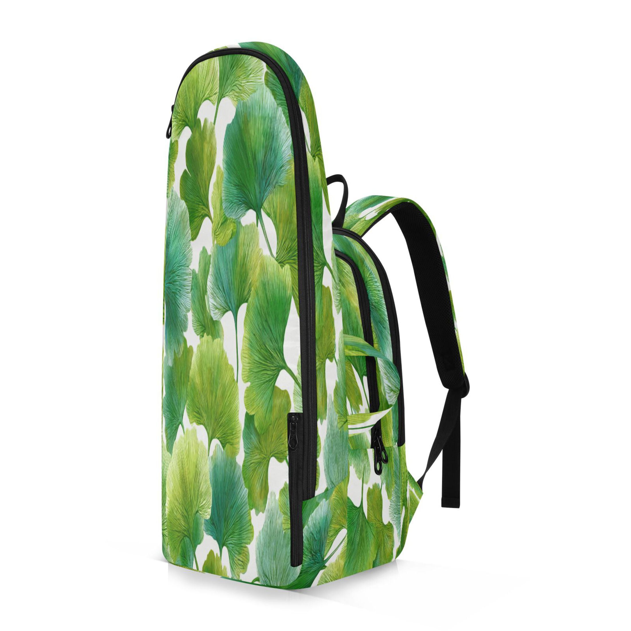 2 Racquet Holder Tennis Backpack Tennis Racket Covers Gym Bags Green Color Scheme