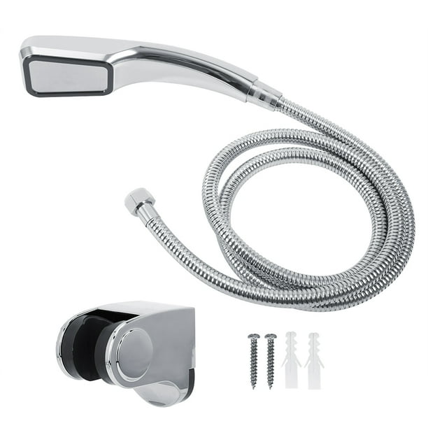 Cabezal de ducha de mano presurizado con galvanoplastia G1/2 pulg., accesorios de ducha para baño