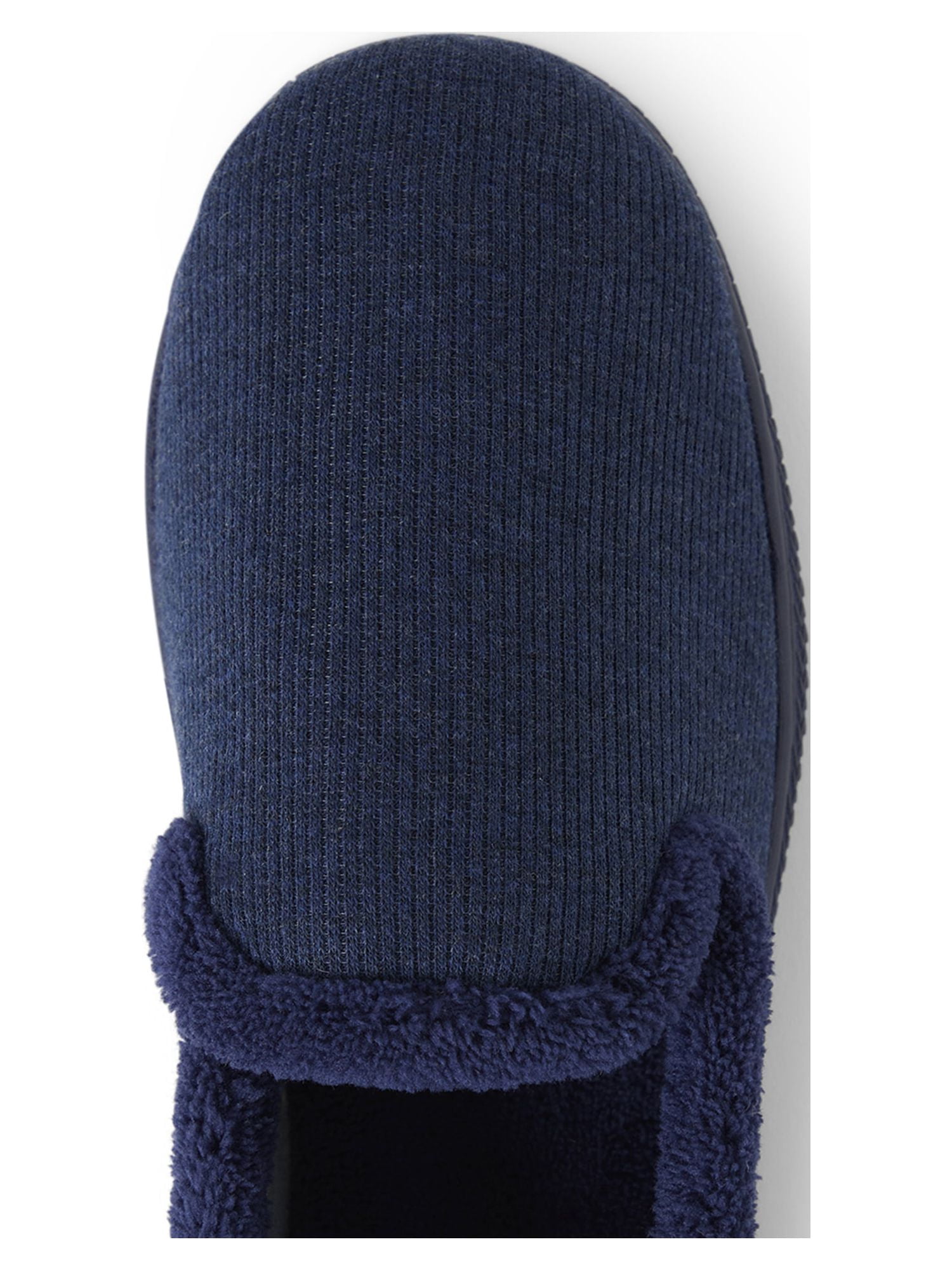 Dearfoams Cozy Comfort Women's Rib Knit Closed Back Slippers