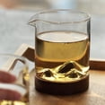 thumbnail image 4 of Whiskey Glass Mountain Wine Glass Teacups with Wooden Bottom - Infusing Coffee, Milk, Tea, 4 of 5