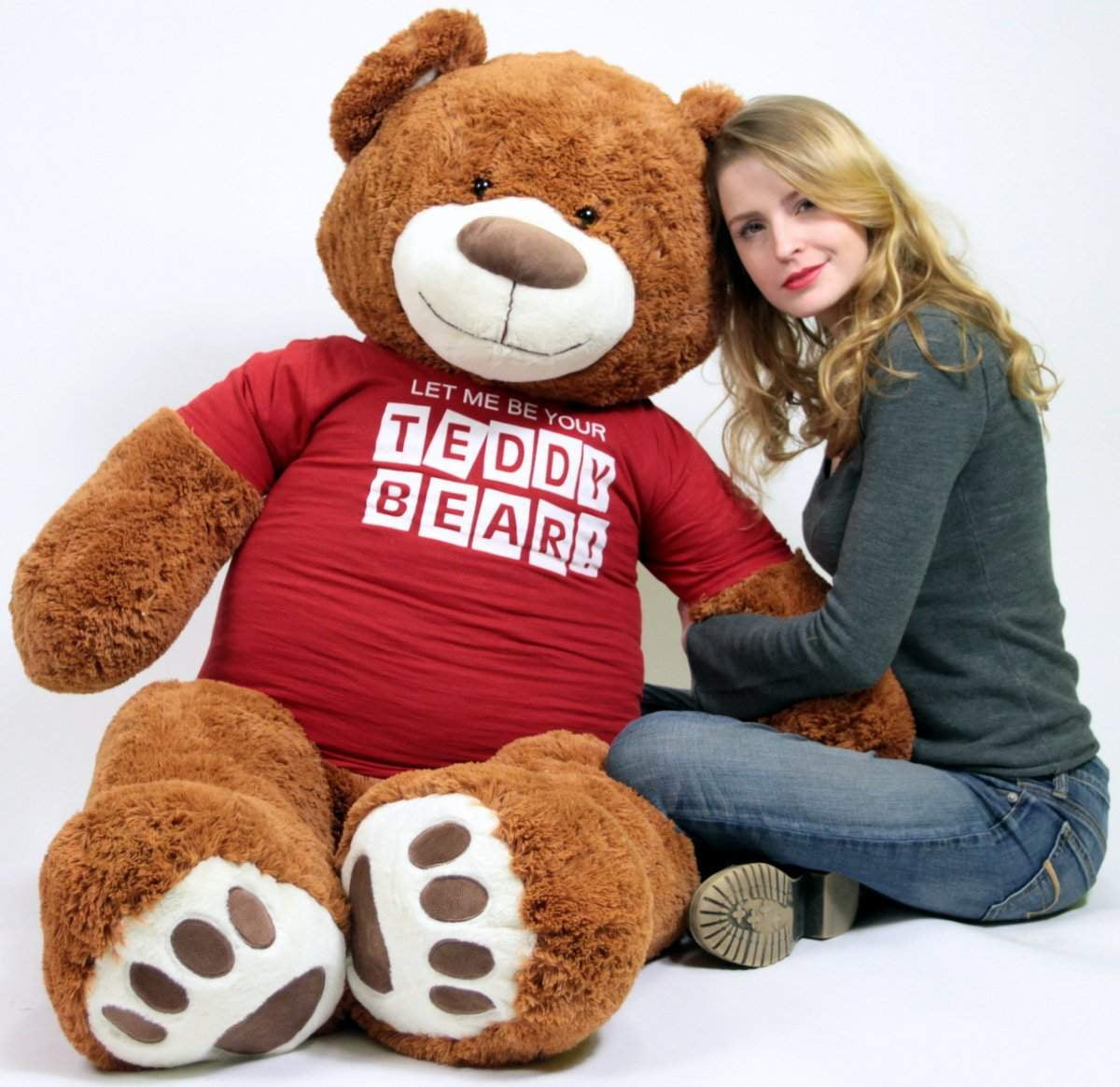 GET WELL SOON TEDDY BEAR  with TSHIRT 14cm 
