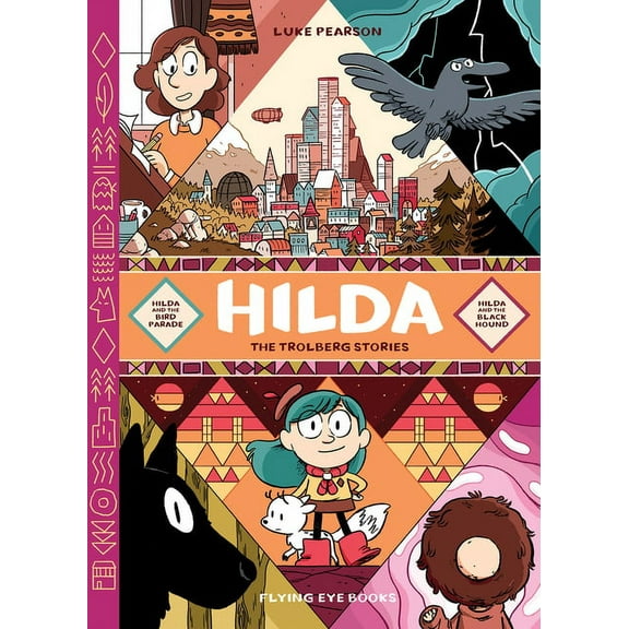 Hildafolk Hilda: The Trolberg Stories: Hilda and the Bird Parade / Hilda and the Black Hound, (Hardcover)