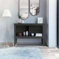 thumbnail image 2 of RST Brands Paulson MDF Console Table in Espresso Veneer, 2 of 5