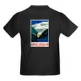 thumbnail image 2 of CafePress - Canada Travel Poster 6 Kids Dark T Shirt - Dark T-Shirt Kids XS-XL, 2 of 4