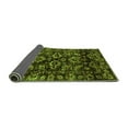 thumbnail image 2 of Ahgly Company Indoor Rectangle Abstract Green Modern Area Rugs, 5' x 8', 2 of 4