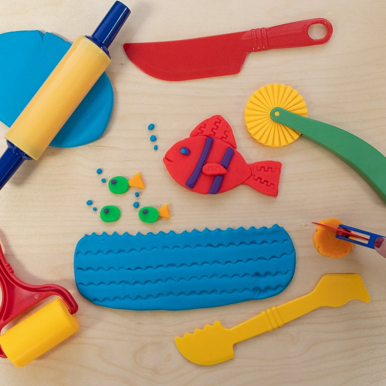 Creativity Street® Kids Rolling Pins Clay Tool Set