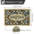 thumbnail image 3 of Door Mat Welcome Mat 24 x 36 Inch Front Door Mat Outdoors for Home Entrance Outdoors Mat for Outside Entry Way Doormat Entry Rugs, Heavy Duty Non Slip Rubber Back Low Profile, Dragonfly, 3 of 6