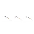 thumbnail image 1 of yingyy Model Railway Lamp Outdoor 1:87 Scale Streetlight Building LED Park Light Garden Yard Building Layout Decorations Type A Black 3Set, 1 of 6