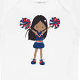 thumbnail image 4 of Inktastic African American Girl, Cheerleaders, Cheerleading Girls Baby Bodysuit, 4 of 5