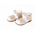 thumbnail image 3 of Baby Girl/ Toddler Sandals Beige/Tan Leather Girl's Sandals, 3 of 11