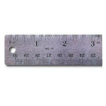 PACIFIC ARC ME36 STAINLESS STEEL CORKBACK RULER INCH / METRIC 36 INCH ...