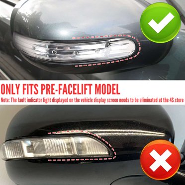 2x Side Indicator Light For Mercedes E-Class W211 S211 W463 2002-2007 – OE 2038201321 2038201421