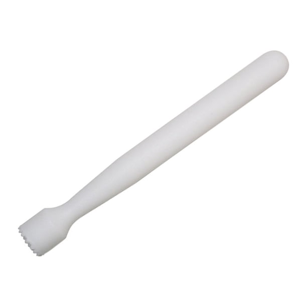 Billuyoard Muddler de plástico para cócteles, mezclador de bebidas DIY multifuncional, prensa de frutas, martillo triturador de hielo, Barra de herramientas Blanco