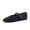 Black, variant on Cushionaire Graff Mary Jane Shoes for Women, Woven Ballet Flats with Adjustable Buckle Strap, Lightweight Slip On Shoes