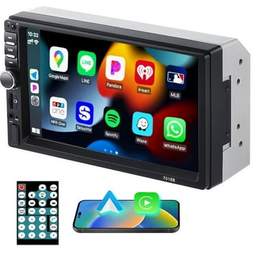 Double Din Car Stereo , 7 inch HD Touchscreen, Bluetooth, FM Radio Receiver