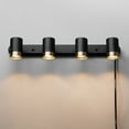 thumbnail image 6 of Globe Electric 22" Minimalist 4-Light Matte Black Plug-in Track Light, 6 of 8