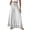 White #048, variant on Womens Wide Leg Pants Drawstring Elastic High Waisted Ruffle Hem Palazzo Pant Flowy Comfy Casual Baggy Trousers 2026, XL