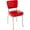 Cracked Ice Red, variant on Richardson Seating Diner Chair with 2" Box Seat-Color:Cracked Ice Red