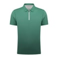 thumbnail image 4 of Aloohaidyvio George Polo Shirts for Men Big and Tall,Wicking Quick-Dry Zipper Everyday Short Sleeve T Shirts,Soft Stain Resistant Golf Shirt, 4 of 4