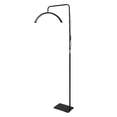 thumbnail image 1 of Eyelash LED Floor Light, LED Half Moon Ring Fill Light, Stable Stand, Anti Flicker, Estheticians Light Controllable Lamp With Mobile Phone Bracket For Lashes Facial  Salon Makeup, 1 of 8