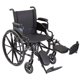 thumbnail image 1 of Invacare - 9XT_29154 / T94HAP 9000 XT Silla de ruedas ligera de alto rendimiento, con brazos a la altura del escritorio y reposapiernas elevables T94HAP con almohadillas acolchadas para pantorrillas,, 1 of 5