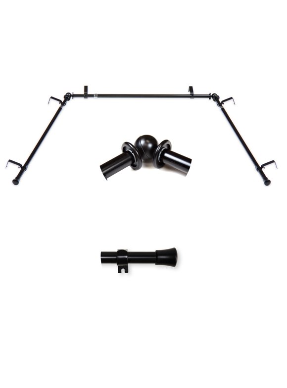 Bay Window Curtain Rods in Curtain Rods