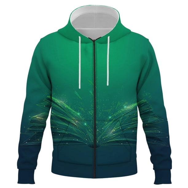 Sudadera con capucha y cremallera para hombre y adolescente, con estampado 3D de mariposas de dibujos animados, manga larga, divertida, gran oferta de primavera 2024, moda unisex, ropa de calle, genia