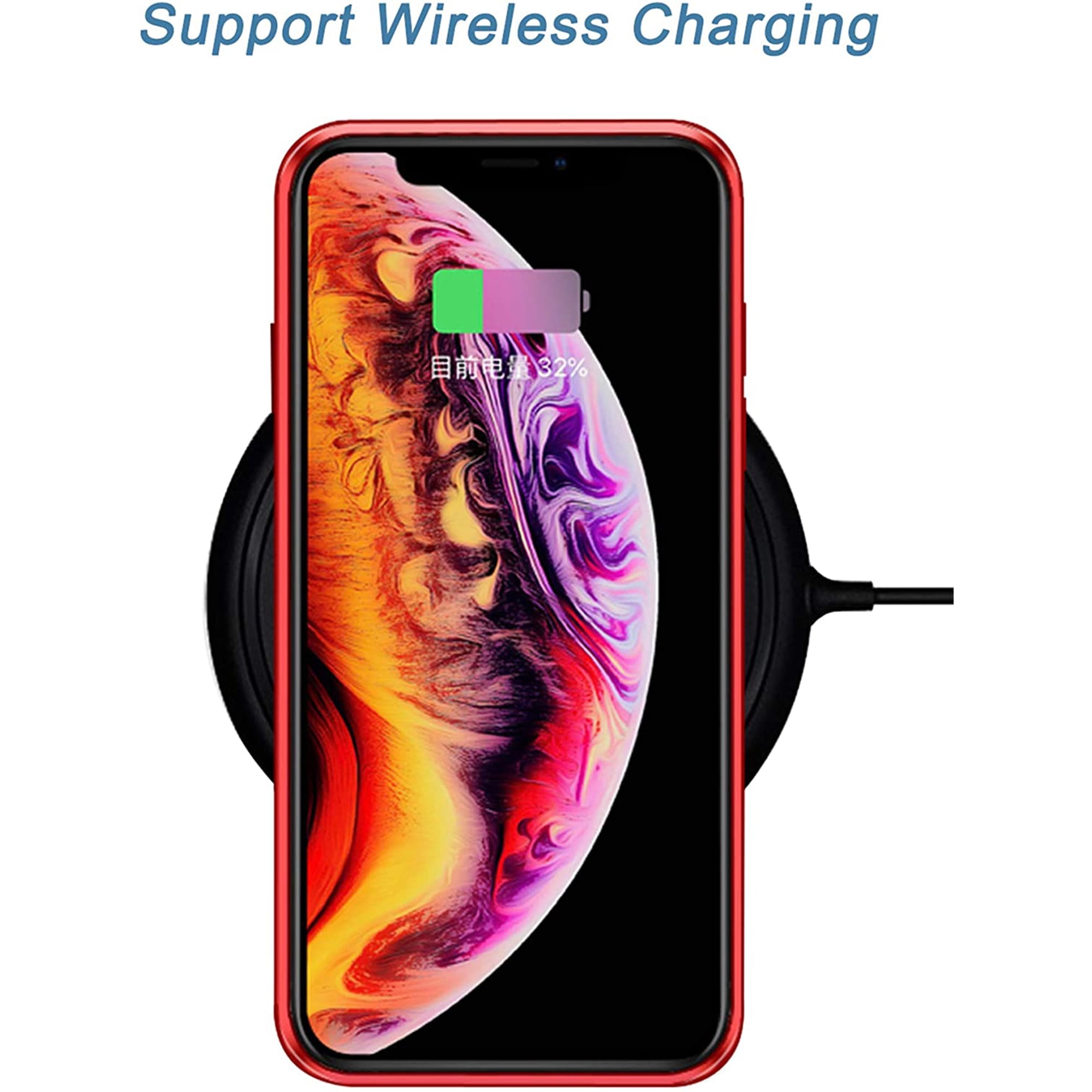 Black 2020 iPhone 12 Pro STENDEE Magnetic iPhone 12 Case and Screen Protector Bundle | Silicone Case and Tempered Glass Screen Protector for iPhone 12