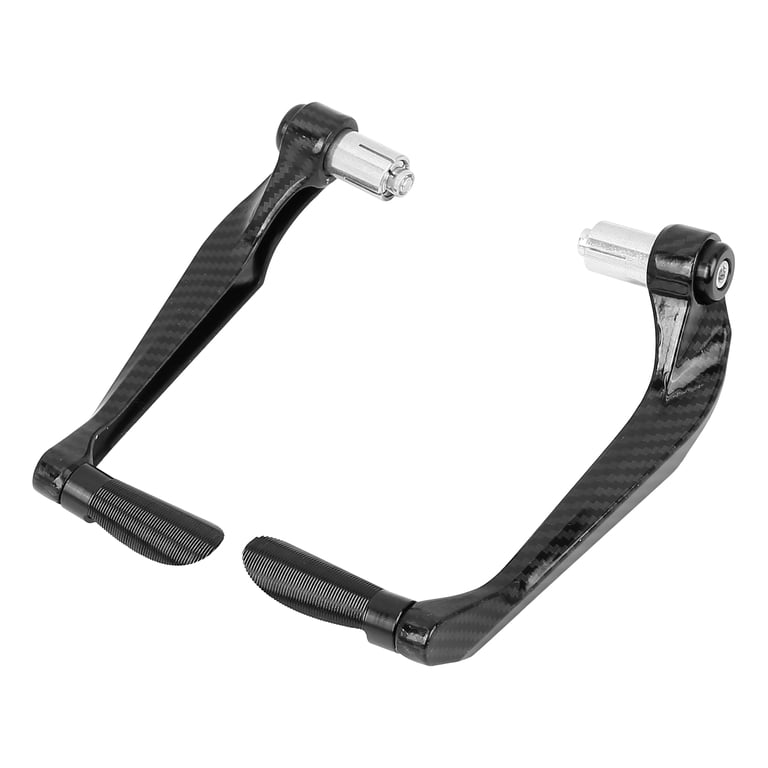 1 Pair Universal Black Carbon fiber Handlebar Brake Clutch Lever