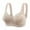 White, variant on Pntutb Womens Plus Size Women Solid Color Comfortable Hollow Out Perspective Bra Underwear No Rims Hot Pink S