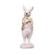 thumbnail image 2 of Easter Bunny Decorations Resin Figurine Ornament Brown Gold Silver Blue Yellow 1pc 7.87in Tabletop Statue Living Room Home Décor Gift 270g, 2 of 7