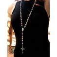 thumbnail image 2 of Colorful Bead Rosary for Women Teens: Confirmation Gifts Catholic Y-Necklace by Soul Statement (Colorful Rosary), 2 of 7